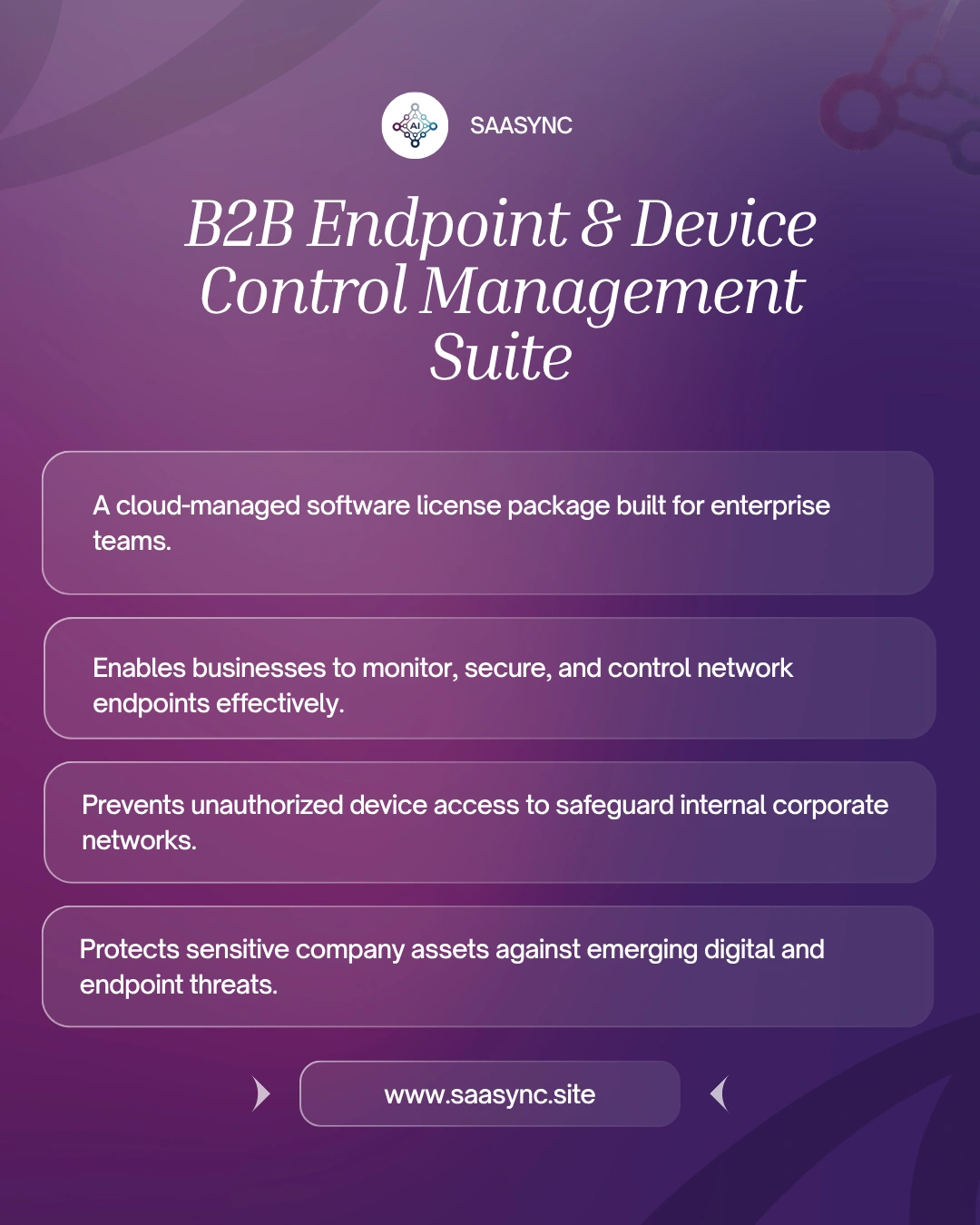 B2B Endpoint & Device Control Management Suite